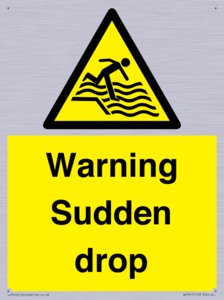Warning Sudden drop